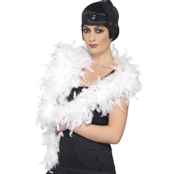 (image for) Deluxe White Feather Boas