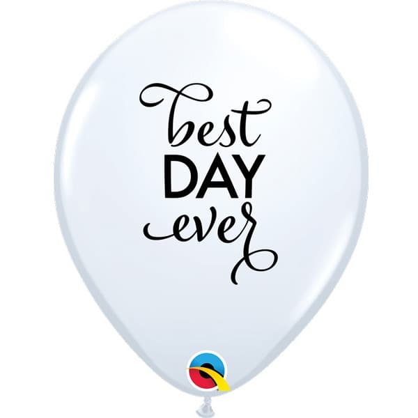 (image for) 11" Simply Best Day Ever Latex Balloons 25pk