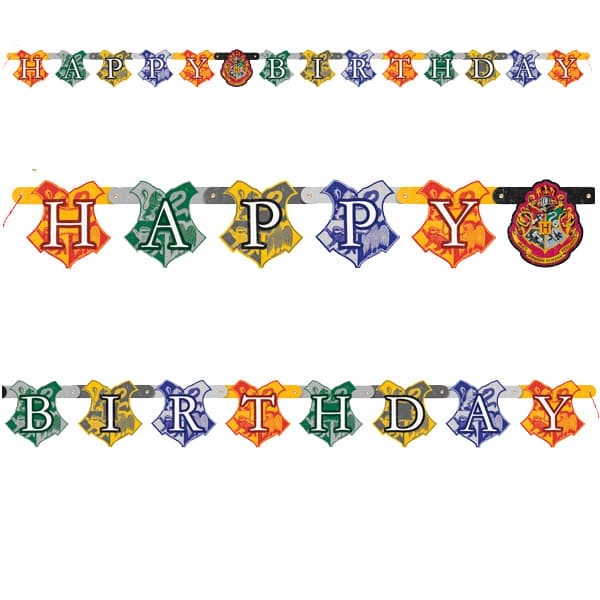 Harry Potter Jointed Birthday Banner