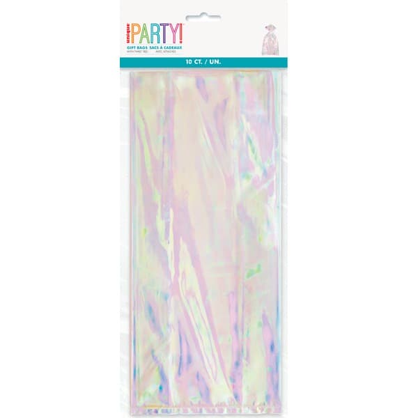 Iridescent Cello Bags 10pk