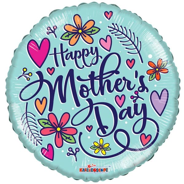 (image for) 18" Happy Mothers Day Foil Balloons