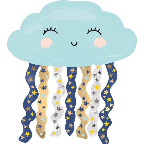 Twinkle Little Star Satin Luxe Supershape Balloons