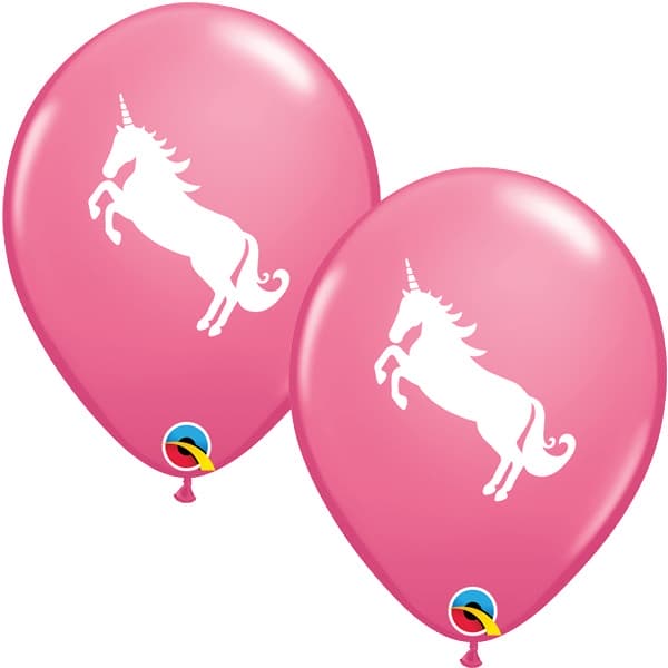 (image for) 11" Unicorn Latex Balloons 6pk