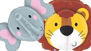 (image for) Wild Life & Animals Supershape Balloons