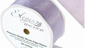 (image for) Eleganza Woven Edge Ribbons