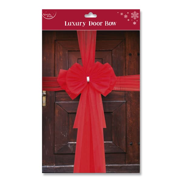 (image for) Red Luxury Christmas Door Bow