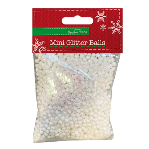 (image for) Glitter Polystyrene Balls