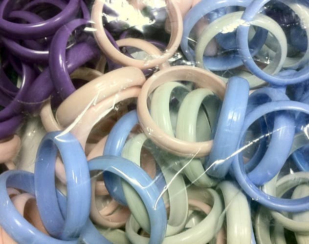 Pastel Bangle Balloons Weights x100