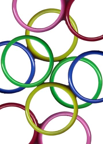 Primary Coloured Bangle Weights x100