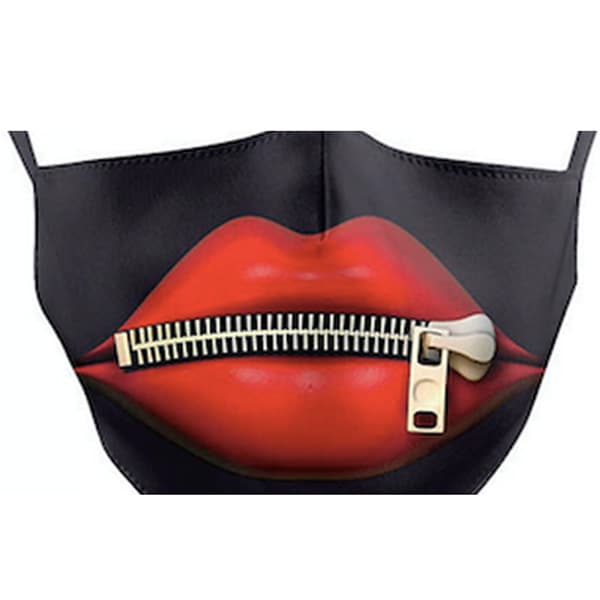 Zip It Lips Reusable Face Mask